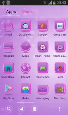 Love Themes android App screenshot 1